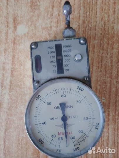 Тахометр ретро СССР