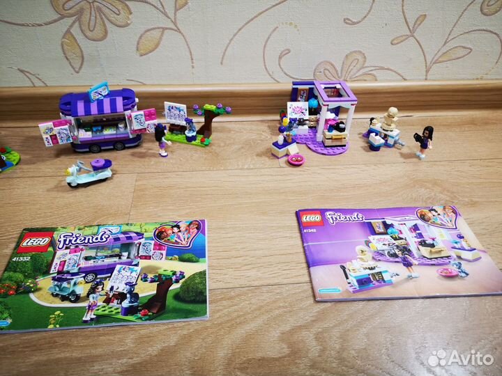 Lego friends пакетом 4 набора. Цена за все