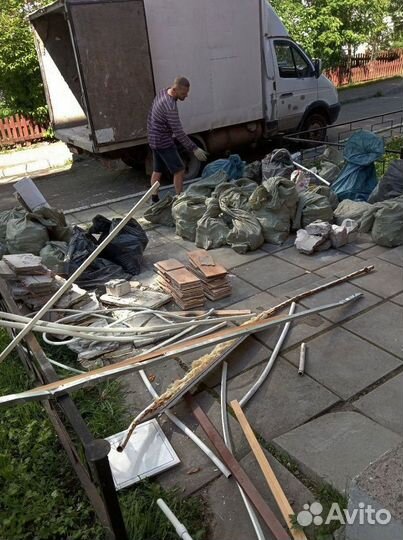 Вывоз мусора с грузчиками и без