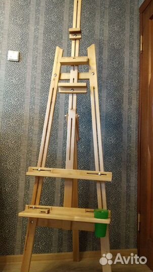 Мольберт из бука, березы на два холста