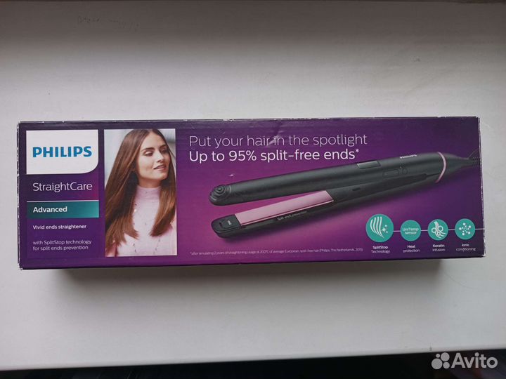Выпрямитель для волос philips