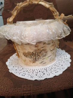 Корзинка из натур. бересты