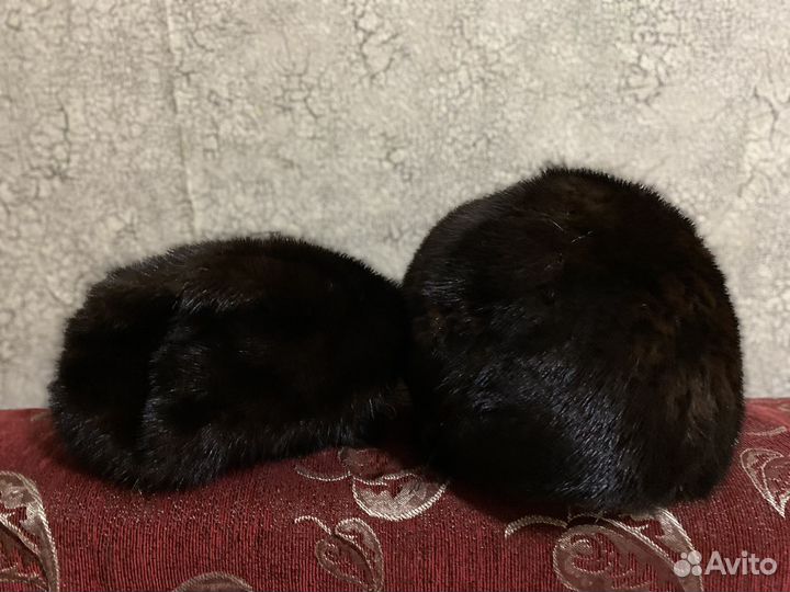 Шапка норковая женская