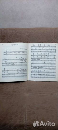 Ноты к песням beatles