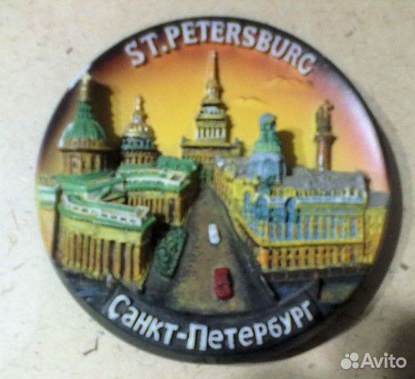 Тарелка настенная Санкт-Петербург