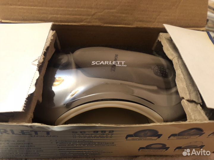 Новый Портативный набор маникюр/ педикюр Scarlett