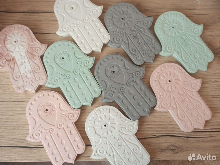 Изделия из гипса.Подставка для благовоний