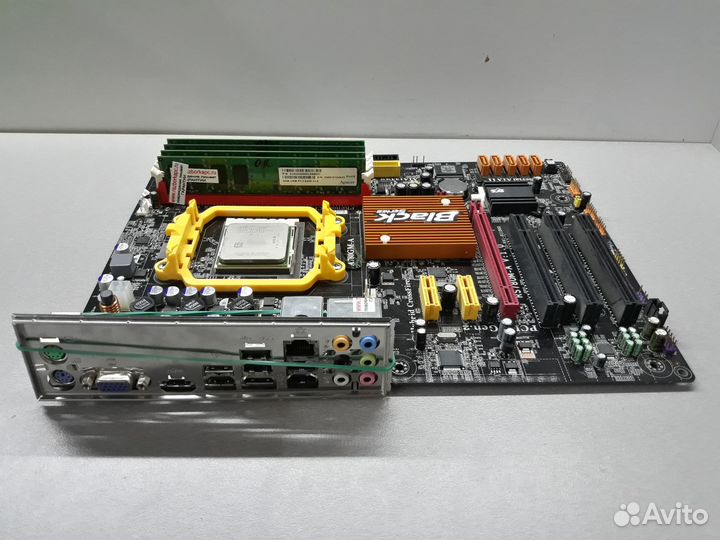 Комплект AM2+ (ECS A780GM-A / AMD Phenom X4 / 8Gb)