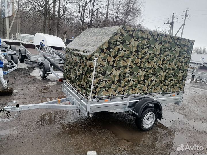 Прицеп легковой для стройматериалов. Рассрочка