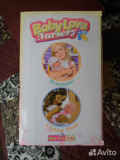 Кукла, пупс виниловый. Новый в коробке