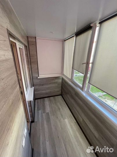 Отделка балкона