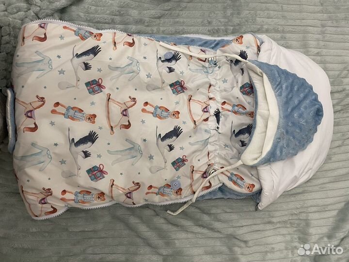 Конверт на выписку зимний