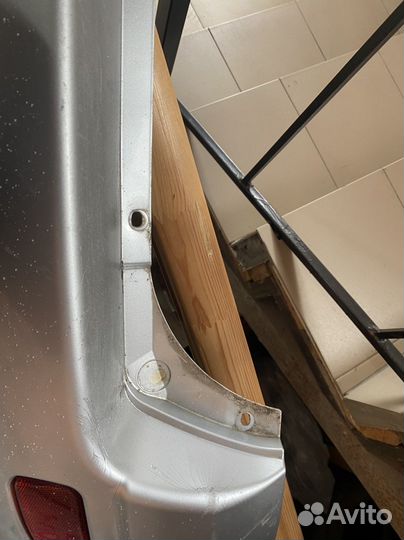 Задний бампер priora универсал