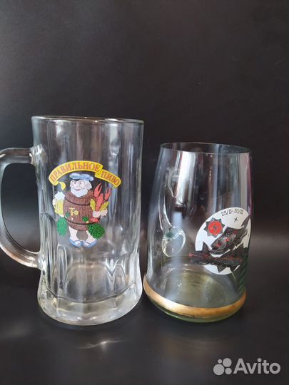Пивные кружки, стаканы для напитков