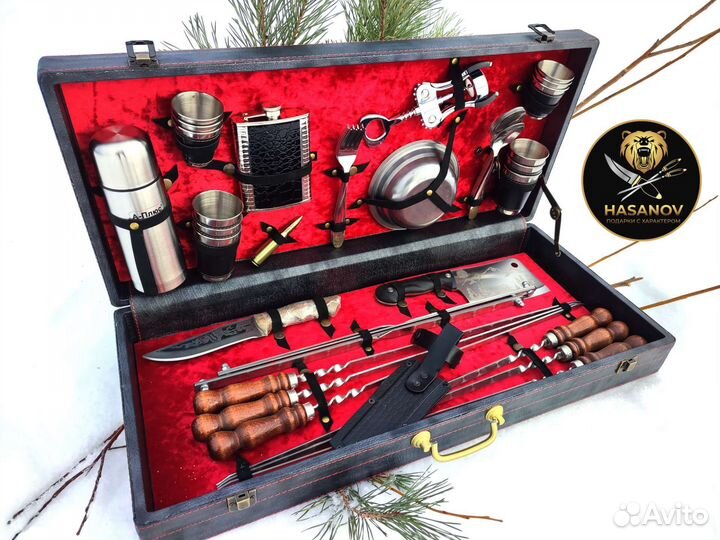 Шашлычный набор подарочный