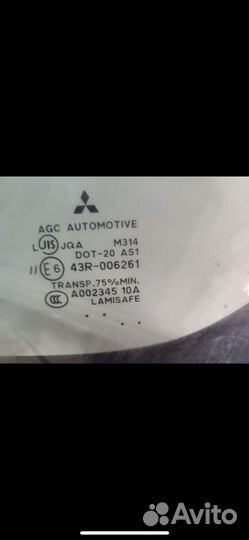 Лобовое стекло на mitsubishi outlander