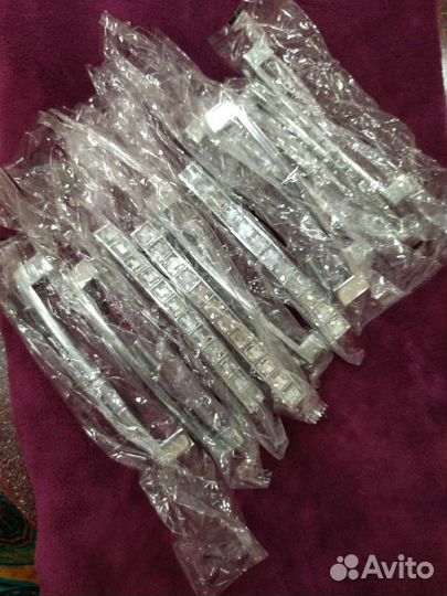 Мебельные ручки со стразами