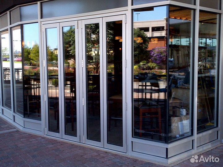 Окно алюминиевое