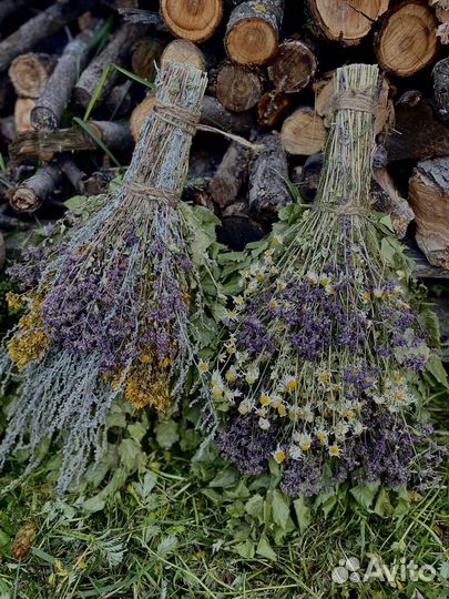 Веники для бани с травами