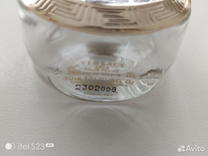 Пустой флакон versace