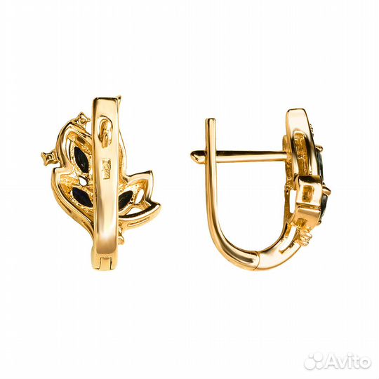 Серьги Золото с бриллиантами