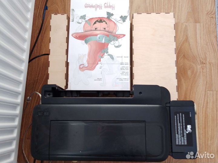 Принтер цветной ручной работы