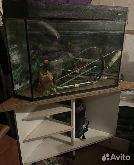 Аквариум 100л с тумбой