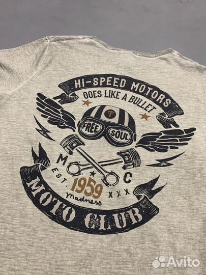 Футболка moto vintage