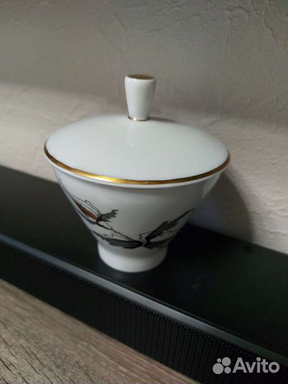 Остатки чайного сервиза из гдр чайная роза