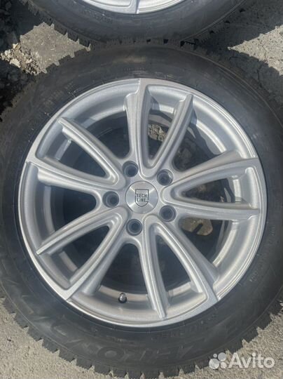 Литые Диски Tech Line 6x16 5x114.3 ET40 Dia 60.1