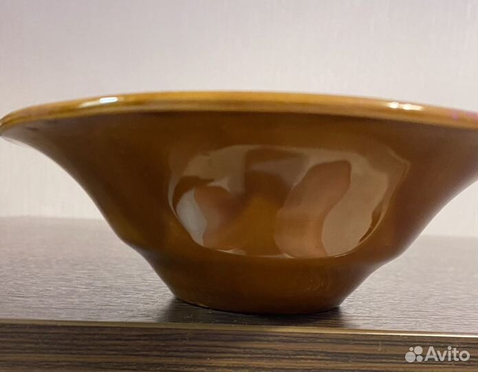 Тарелка «Подсолнухи» СССР зик Конаково