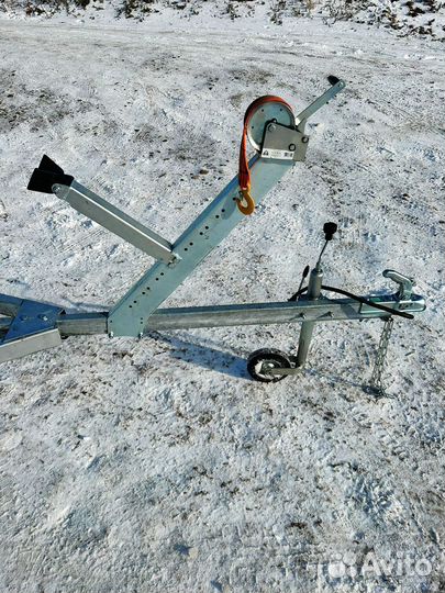 Легковой прицеп кмз под лодку до 5м