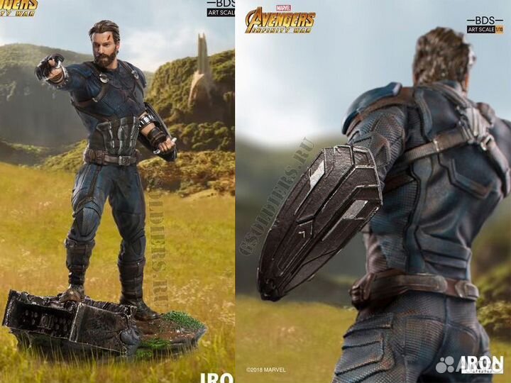 Статуэтка Iron studio Капитан Америка Мстители