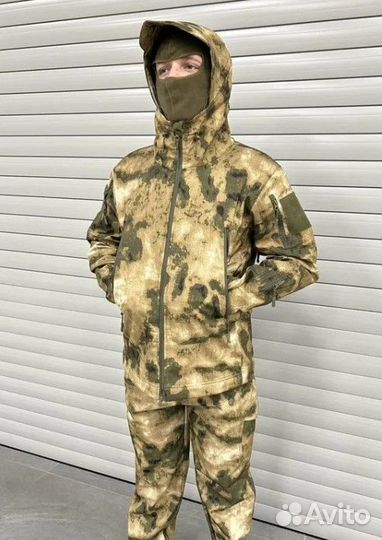 Костюм водонепроницаемый мох софтшелл Softshell