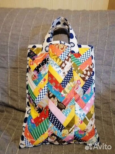 Cумка-авоська. Лоскутное шитьё