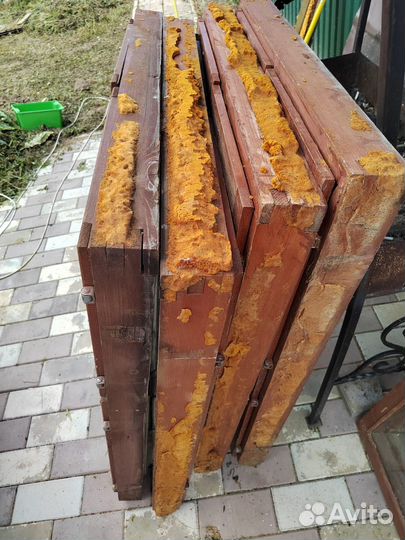 Деревянные окна с рамой