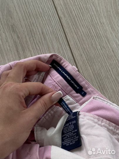 Женские розовые шорты Polo Ralph Lauren XS ориг