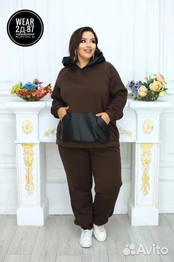 Спортивный костюм флис 60-72