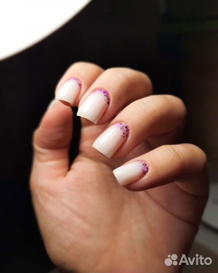 Маникюр, педикюр, гель лак, укрепление ногтей