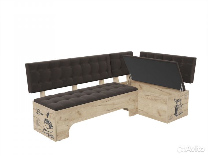 Скамья угловая со спальным местом