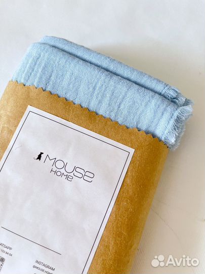 Набор салфеток из двухслойного муслина