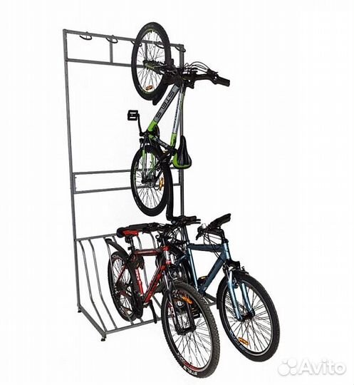 Стойка для велосипеда Техно-10 для 10 велосипедов