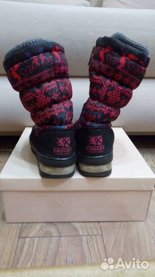 Сапоги зимние для девочки р.34