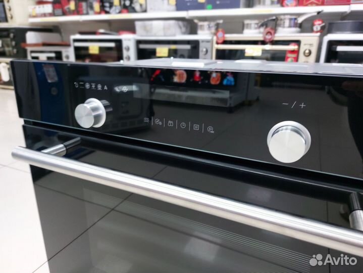 Духовой шкаф с свч Midea