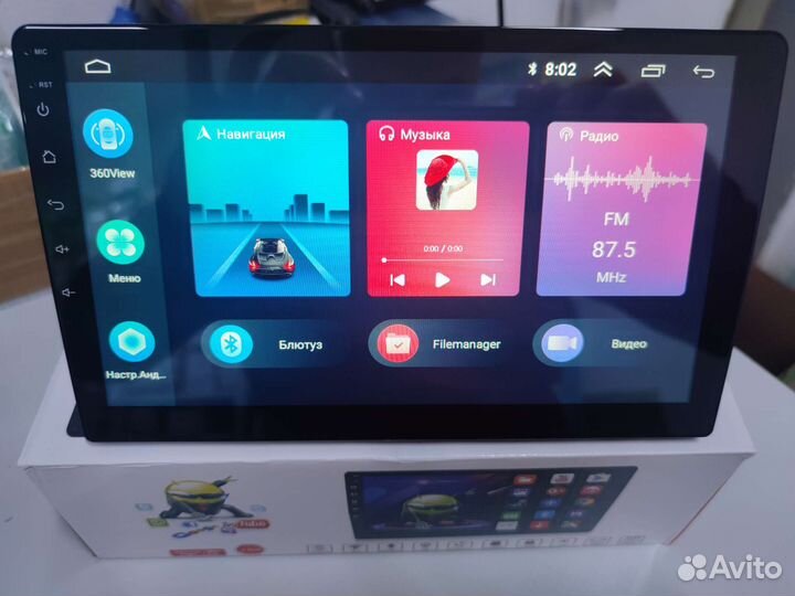 Магнитола CarAudio 5760,10 дюймов;4/64;DSP;4G;Qled