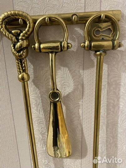 Рожки для обуви из латуни и шкатулки