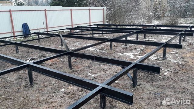 Винтовые сваи с установкой