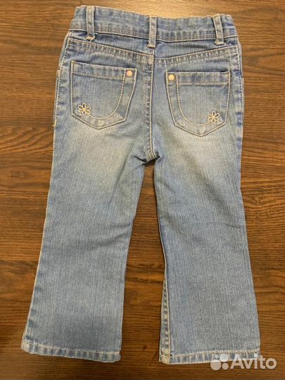 Джинсы на девочку (2-3 года)