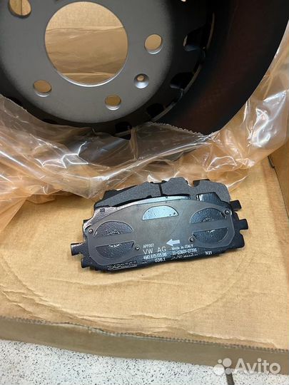 Передние тормоза RS4 B9/RS5 375mm