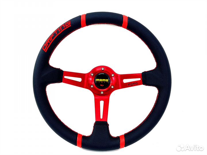 Руль momo Style - Drifting с выносом - 350мм (PVC